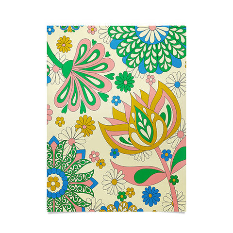 Jenean Morrison Perennial Garden Poster