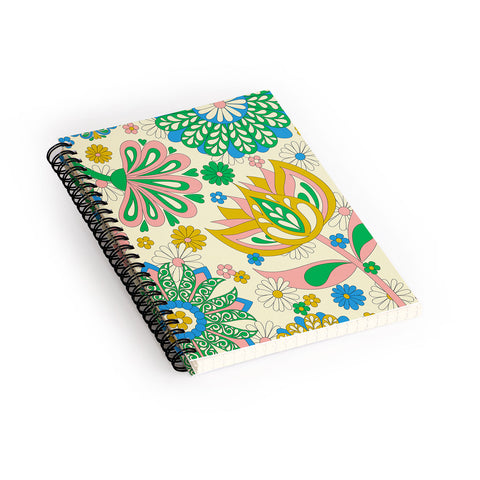 Jenean Morrison Perennial Garden Spiral Notebook