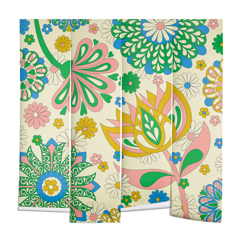 Jenean Morrison Perennial Garden Wall Mural