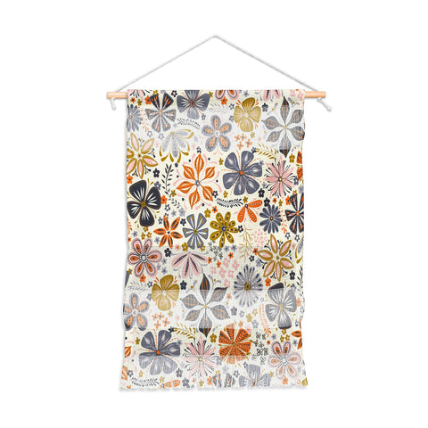 Jenean Morrison Petal Pop in Blue Wall Hanging Portrait