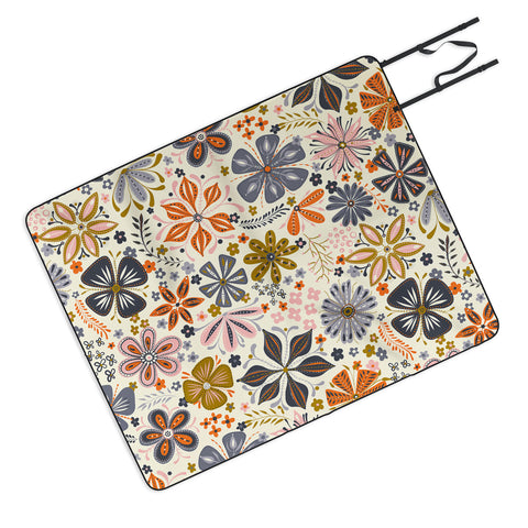 Jenean Morrison Petal Pop in Blue Picnic Blanket