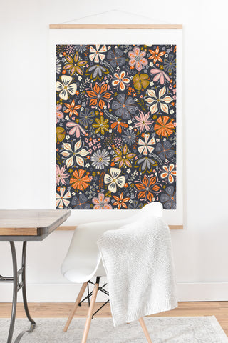 Jenean Morrison Petal Pop Multi Art Print And Hanger