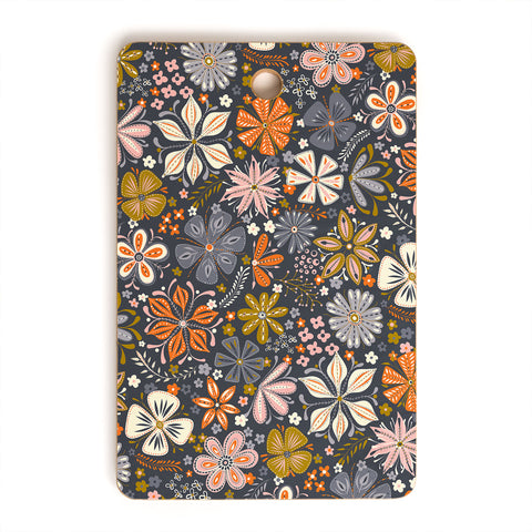 Jenean Morrison Petal Pop Multi Cutting Board Rectangle