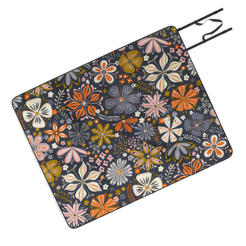 Jenean Morrison Petal Pop Multi Picnic Blanket