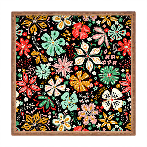 Jenean Morrison Petal Pop Square Tray