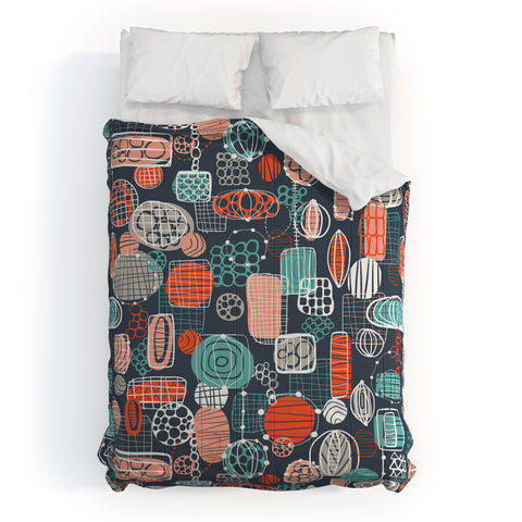 Jenean Morrison Retro Future Comforter