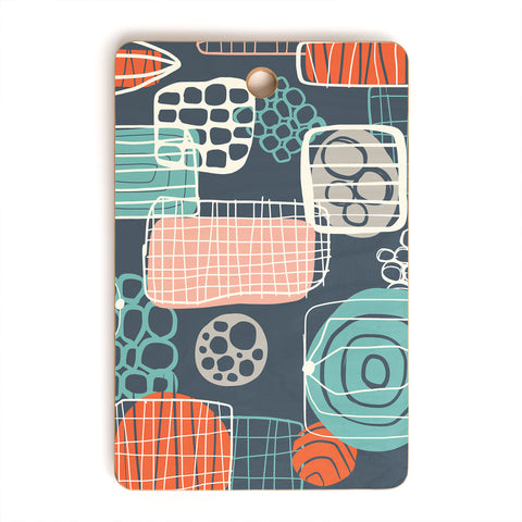 Jenean Morrison Retro Future Cutting Board Rectangle