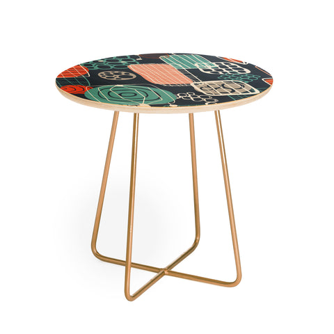 Jenean Morrison Retro Future Round Side Table