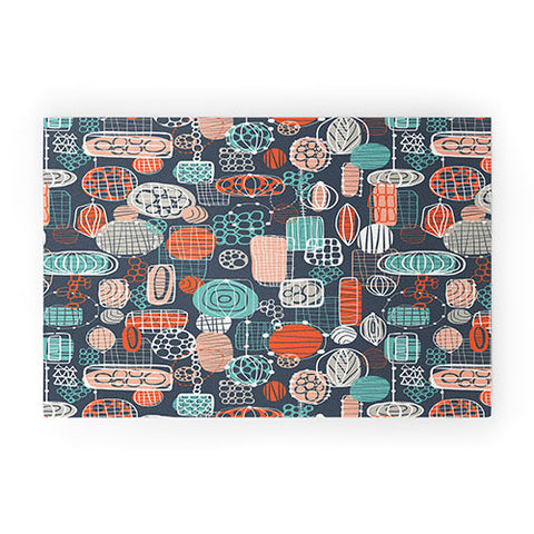 Jenean Morrison Retro Future Welcome Mat