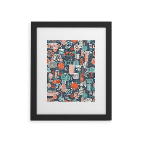 Jenean Morrison Retro Future Framed Art Print