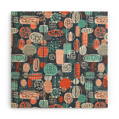 Jenean Morrison Retro Future Wood Wall Mural