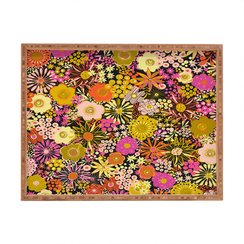 Jenean Morrison Romantic Hello Rectangular Tray