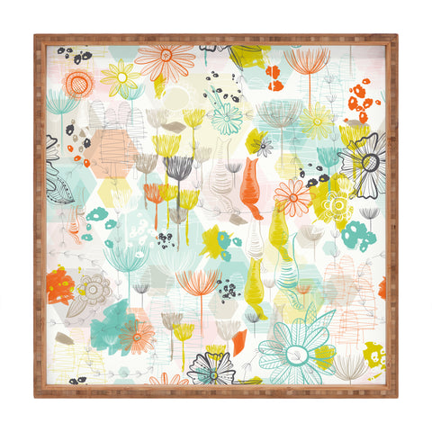 Jenean Morrison Rooftop Garden Square Tray
