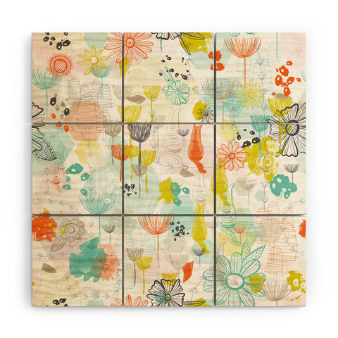 Jenean Morrison Rooftop Garden Wood Wall Mural