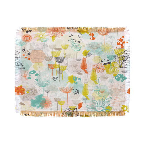 Jenean Morrison Rooftop Garden Throw Blanket