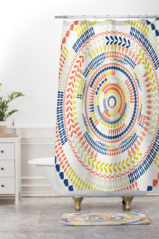 Jenean Morrison Room Service Shower Curtain And Mat