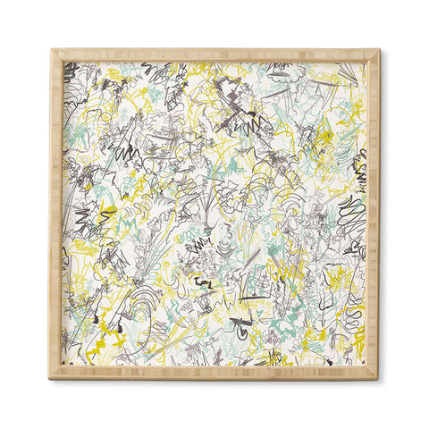 Jenean Morrison Scribble Day Framed Wall Art