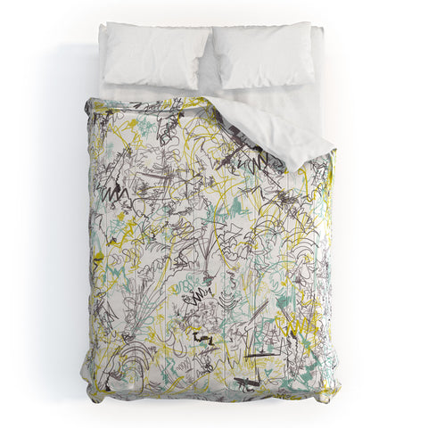 Jenean Morrison Scribble Day Comforter