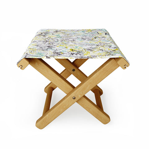 Jenean Morrison Scribble Day Folding Stool