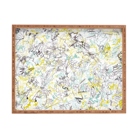 Jenean Morrison Scribble Day Rectangular Tray