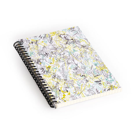 Jenean Morrison Scribble Day Spiral Notebook
