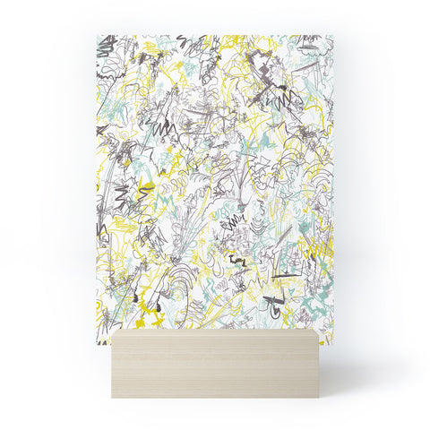 Jenean Morrison Scribble Day Mini Art Print