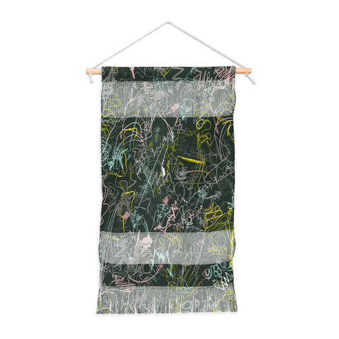 Jenean Morrison Scribble Night Wall Hanging Portrait
