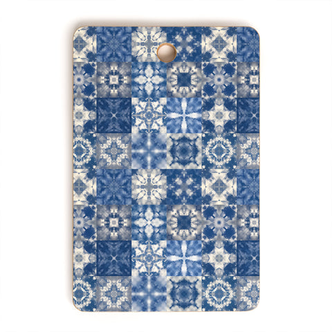 Jenean Morrison Shibori Skies Cutting Board Rectangle