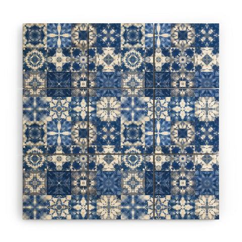 Jenean Morrison Shibori Skies Wood Wall Mural