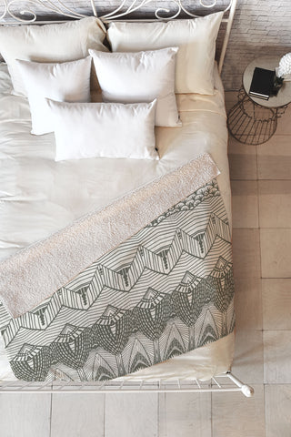 Jenean Morrison South By Fleece Throw Blanket