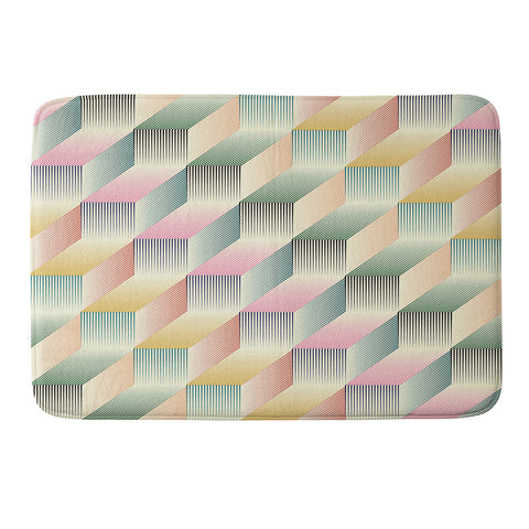 Jenean Morrison Stairstep Memory Foam Bath Mat