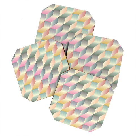 Jenean Morrison Stairstep Coaster Set