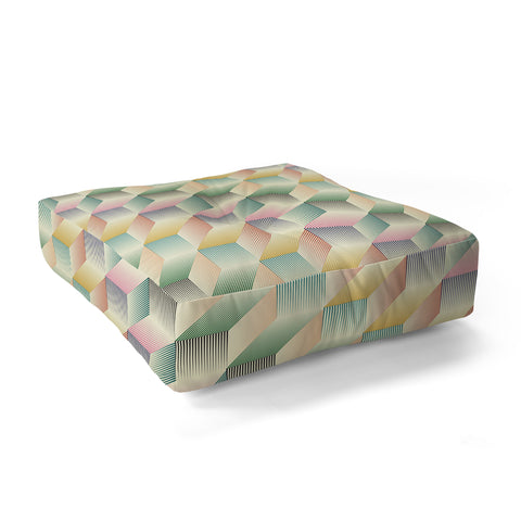 Jenean Morrison Stairstep Floor Pillow Square