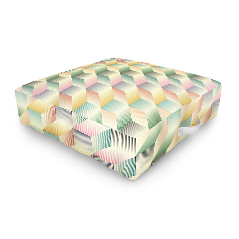 Jenean Morrison Stairstep Outdoor Floor Cushion