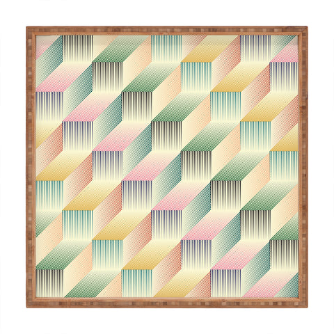 Jenean Morrison Stairstep Square Tray