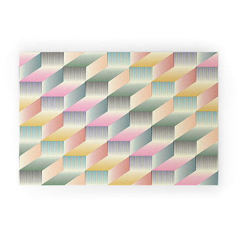 Jenean Morrison Stairstep Welcome Mat