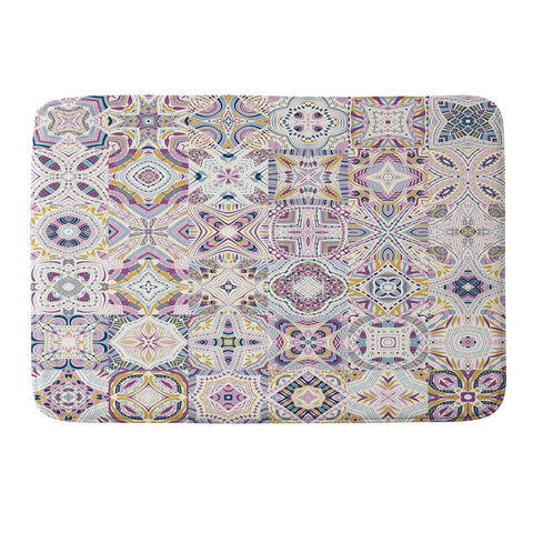 Jenean Morrison Starlight Cinema Tiles Memory Foam Bath Mat