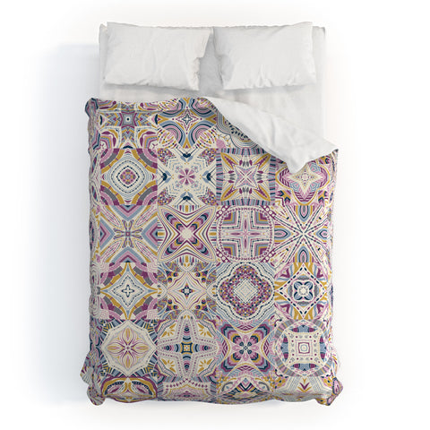 Jenean Morrison Starlight Cinema Tiles Duvet Cover