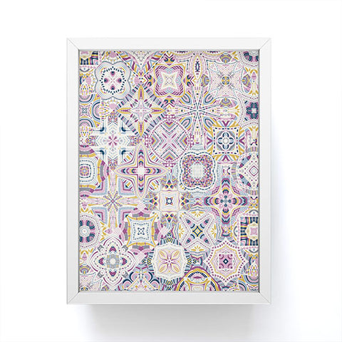 Jenean Morrison Starlight Cinema Tiles Framed Mini Art Print