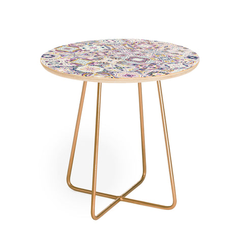 Jenean Morrison Starlight Cinema Tiles Round Side Table