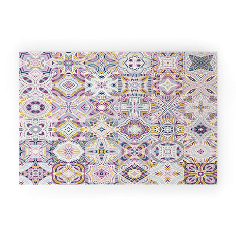 Jenean Morrison Starlight Cinema Tiles Welcome Mat