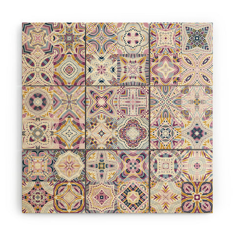 Jenean Morrison Starlight Cinema Tiles Wood Wall Mural