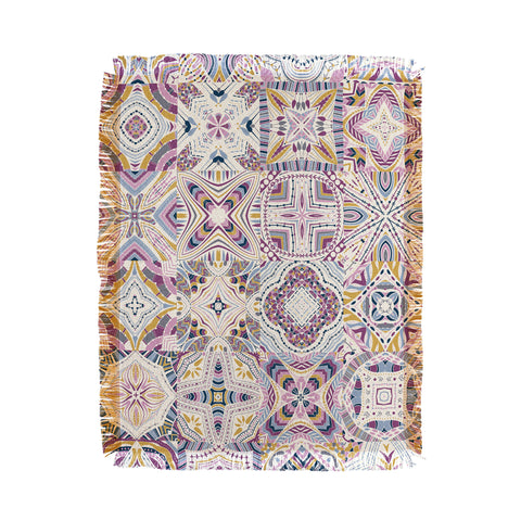 Jenean Morrison Starlight Cinema Tiles Throw Blanket