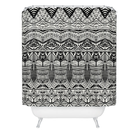Jenean Morrison Strata Shower Curtain