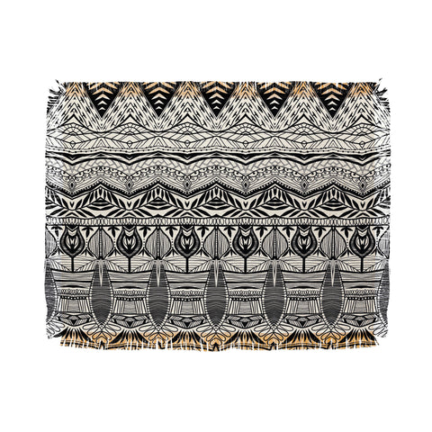 Jenean Morrison Strata Throw Blanket