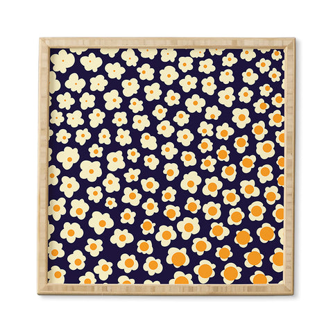 Jenean Morrison Sunny Side Floral Framed Wall Art