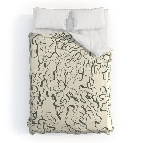 Jenean Morrison Tangles II Duvet Cover