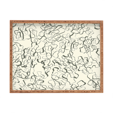 Jenean Morrison Tangles II Rectangular Tray