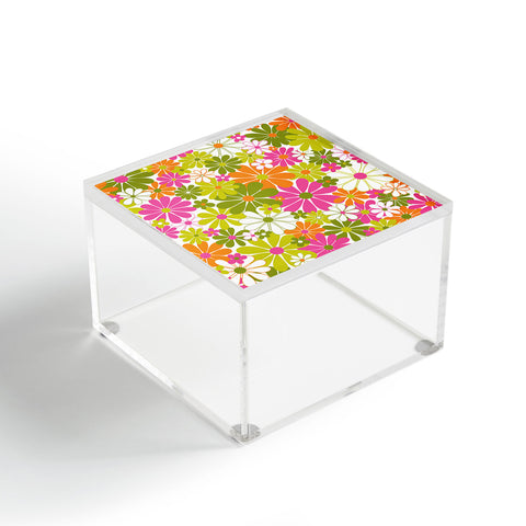 Jenean Morrison The Garden Isle Bright Pink Acrylic Box