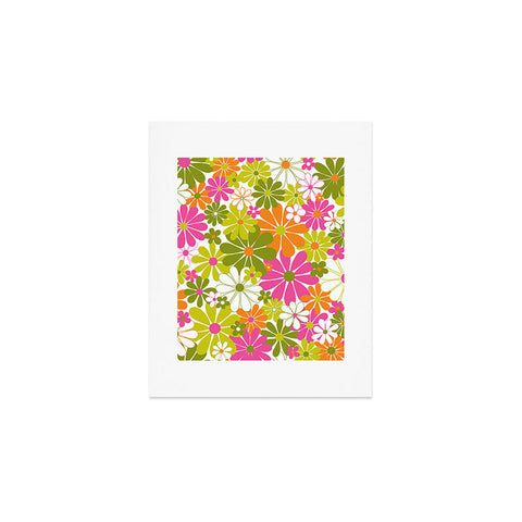 Jenean Morrison The Garden Isle Bright Pink Art Print
